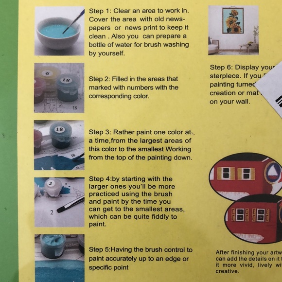 Monet’s Path in the Forest Paint by Numbers for Adults, New - Picture 4 of 10